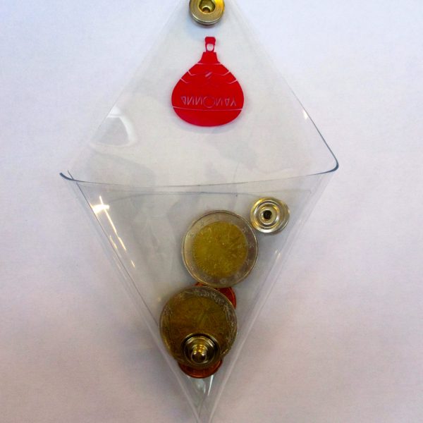 porte-monnaie transparent