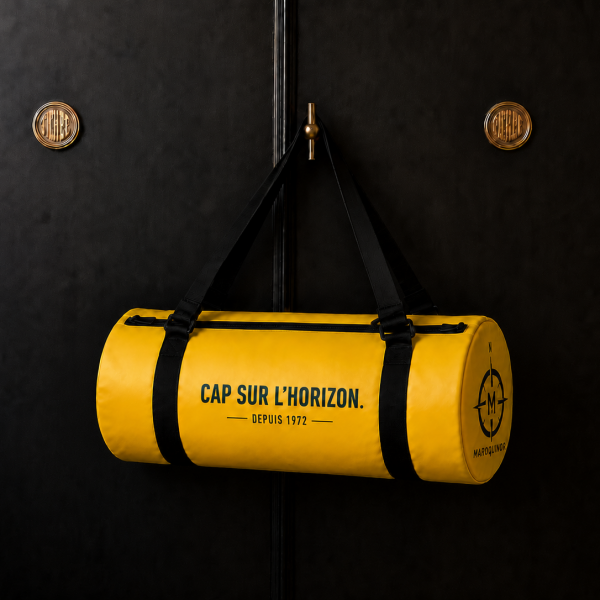 Sac week-end Maroquinor jaune
